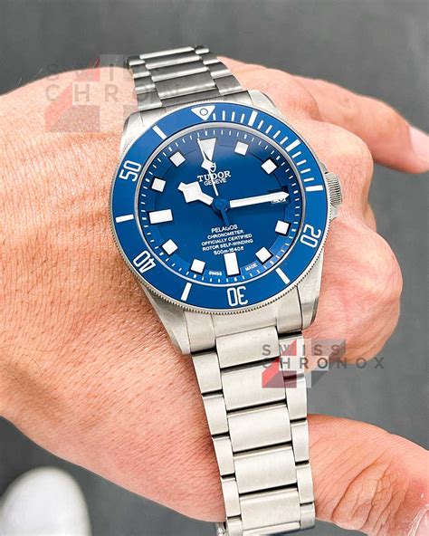 automatic date day tudor blue dial|tudor pelagos blue dial.